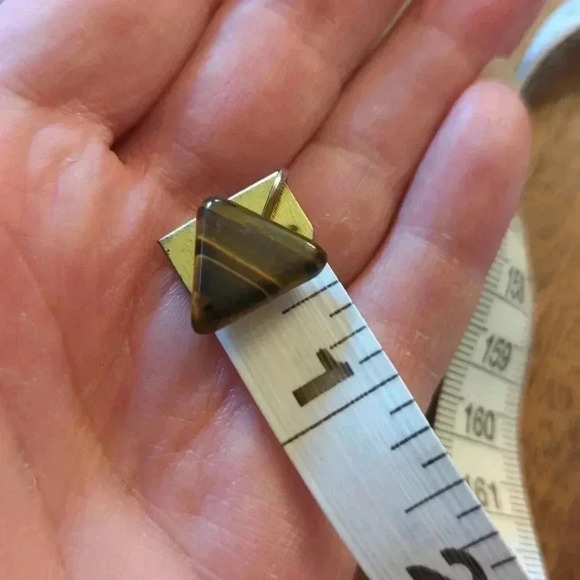 Tiger's Eye Earrings - Picture 9 of 9